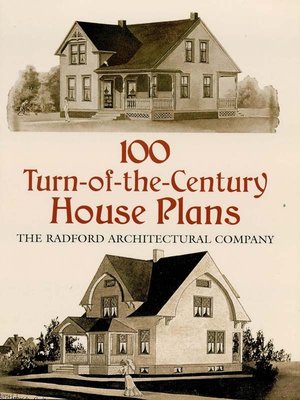 cover image of 100 Turn-of-the-Century House Plans